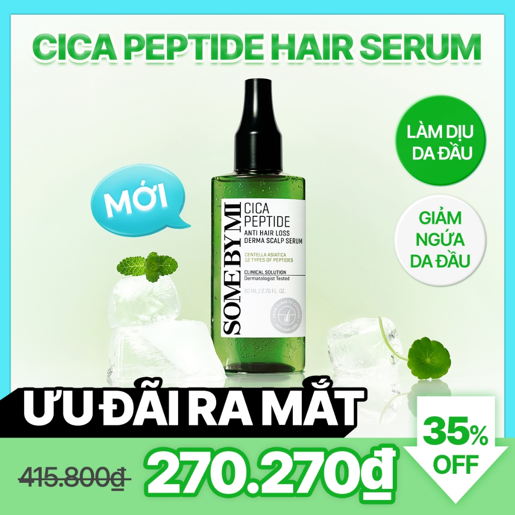 SOMEBYMI CICA PEPTIDE ANTI HAIR LOSS DERMA SCALP SERUM [80ml]