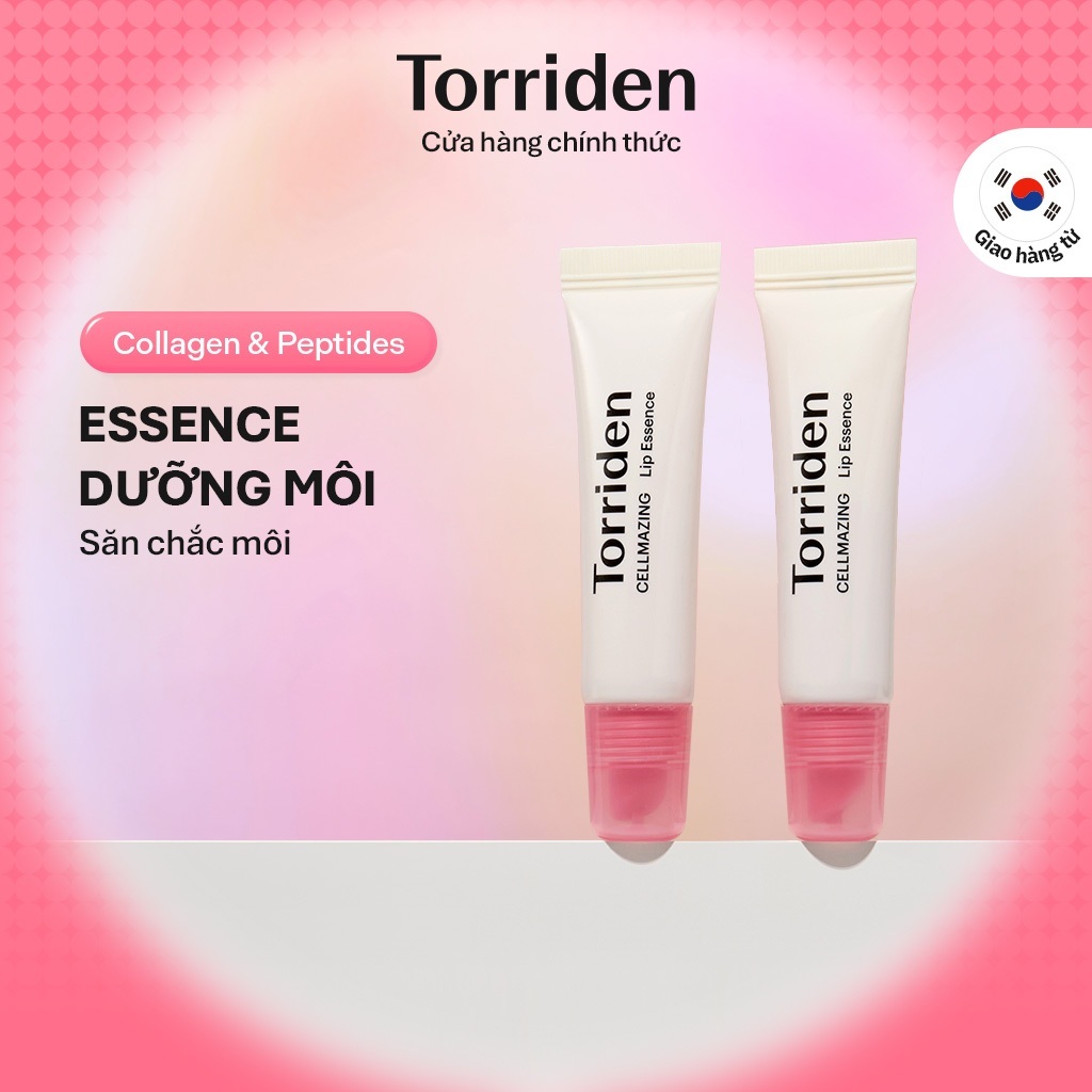 [Torriden Chính hãng] Set essence dưỡng môi căng bóng CELLMAZING,11ml+11ml, Lip Essence
