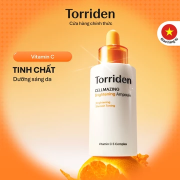 [Torriden Chính hãng] Tinh chất dưỡng trắng sáng da CELLMAZING chứa Vitamin C, 30ml, Ampoule
