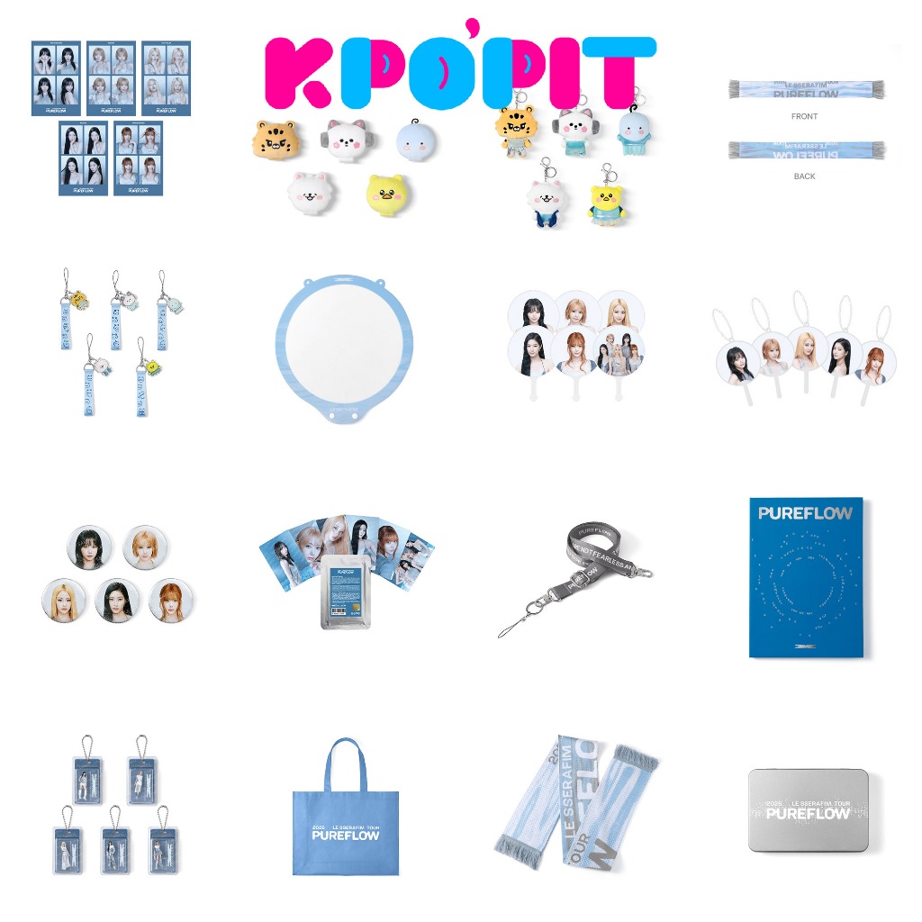 2026 LE SSERAFIM TOUR ‘PUREFLOW’ OFFICIAL MERCH | Shopee Việt Nam