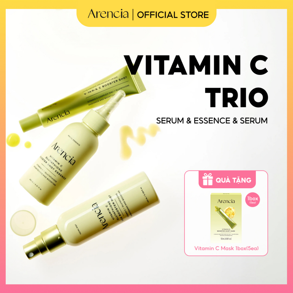 [Arencia] Bộ tăng cường da Vitamin C