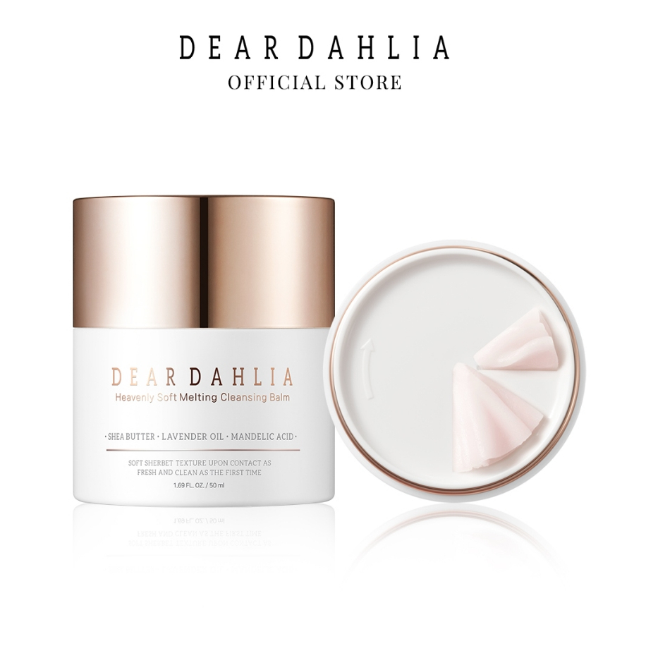 [Dear Dahlia Official] Sáp Tẩy Trang Thuần Chay 3 Trong 1, Sạch Sâu Lỗ Chân Lông, Dưỡng Ẩm - Heavenly Soft Melting Cleansing Balm