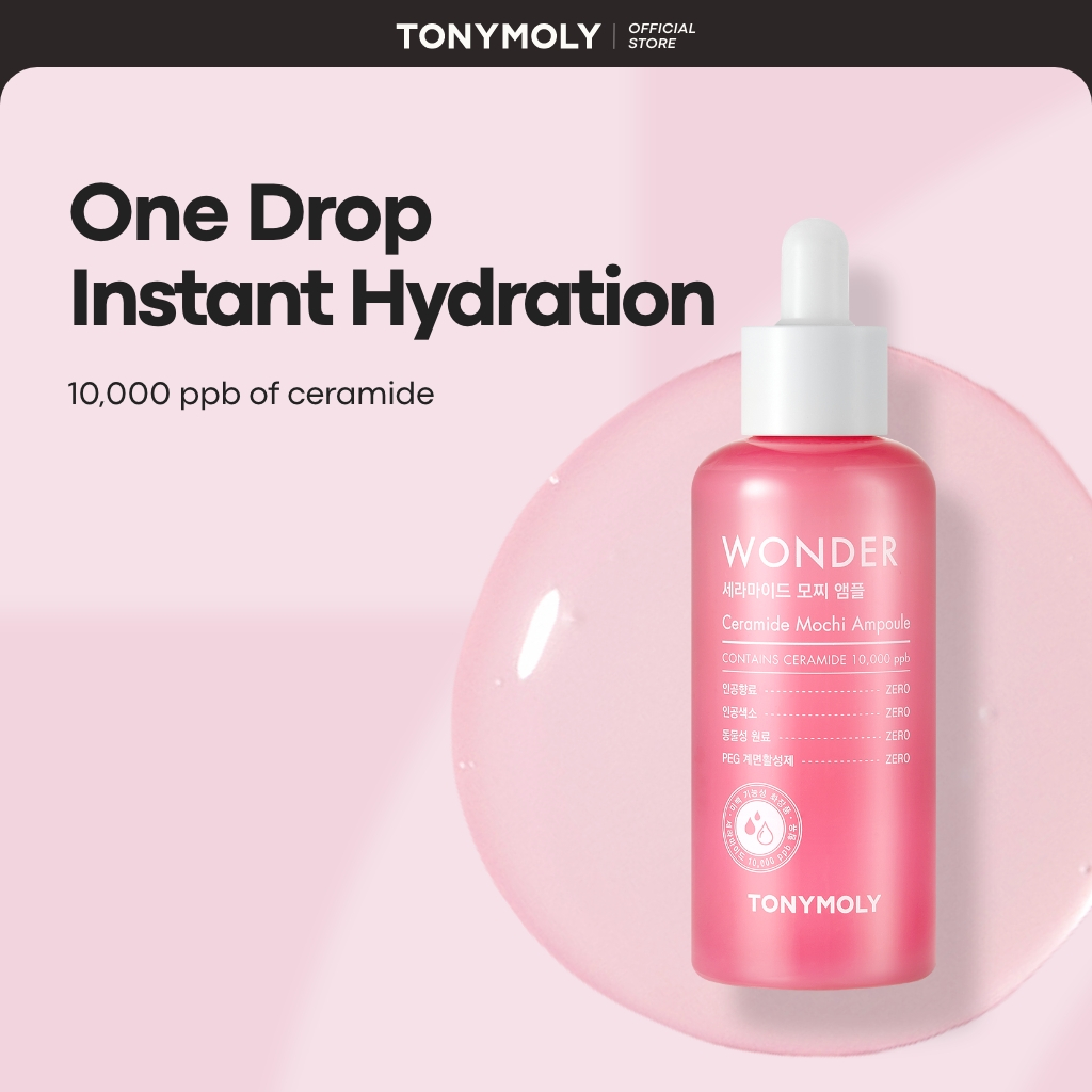 TONYMOLY Serum dưỡng ẩm Wonder Ceramide Mochi Ampoule 100ml