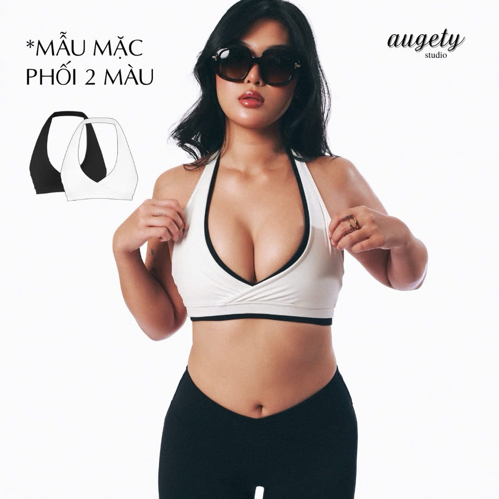 Áo Bra Nữ Gom Ngực Cổ Yếm Có Mút Tháo Rời Augety Studio, MOLLY Halter-Neck Bras