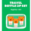 Bộ chai du lịch 3P Bear (60ml × 3ea)