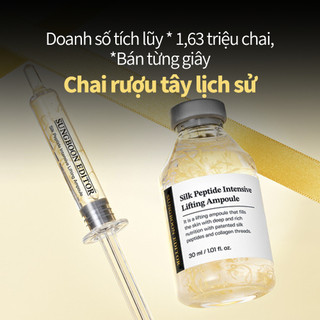 [SUNGBOON EDITOR] Ampoule Tinh chất nâng cơ chuyên sâu chứa peptide tơ tằm 35ml