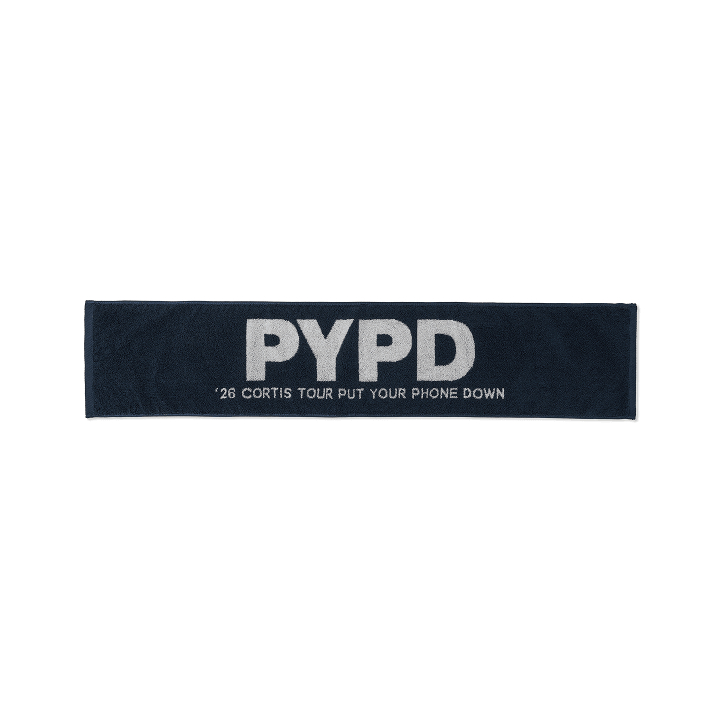 SLOGAN TOWEL CORTIS / PYPD) CORTIS [PUT YOUR PHONE DOWN] Official