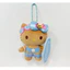 Túi sang trọng lướt sóng đảo Hello Kitty Charm Tanned Kitty (Phiên bản giới hạn Jeju) thuộc da kitty