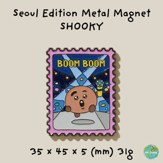 [BT21] Phiên bản Seoul | Bộ sticker | Nam châm kim loại | Quà lưu niệm sưu tầm | Quà tặng K-pop