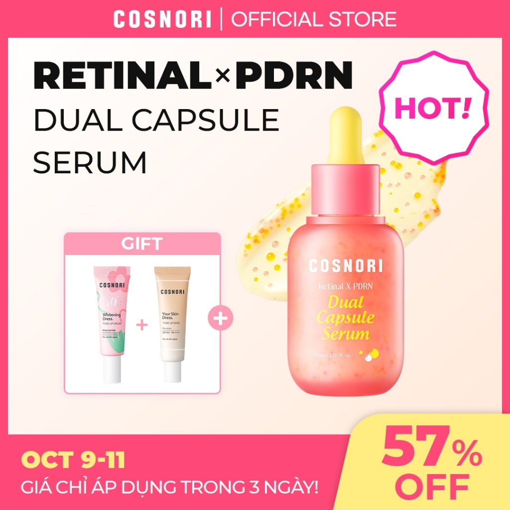 [COSNORI] serum viên nang kép COSNORI Retinal X PDRN