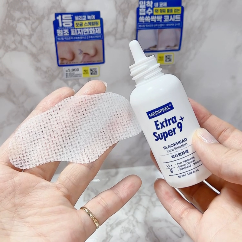 Dòng sản phẩm làm sạch Sebum MEDI-PEEL Extra Super 9 Plus / Vận chuyển từ Hàn Quốc