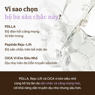 [Dr.Reju-All Official] PD3 Kem Dưỡng PDLLA Săn Chắc Da 30ml | Chống lão hóa, Săn chắc da, Giảm nếp nhăn Da liễu, Không gây bít tắc lỗ chân lông, Clinic PDLLA, Peptide, Vi kim
