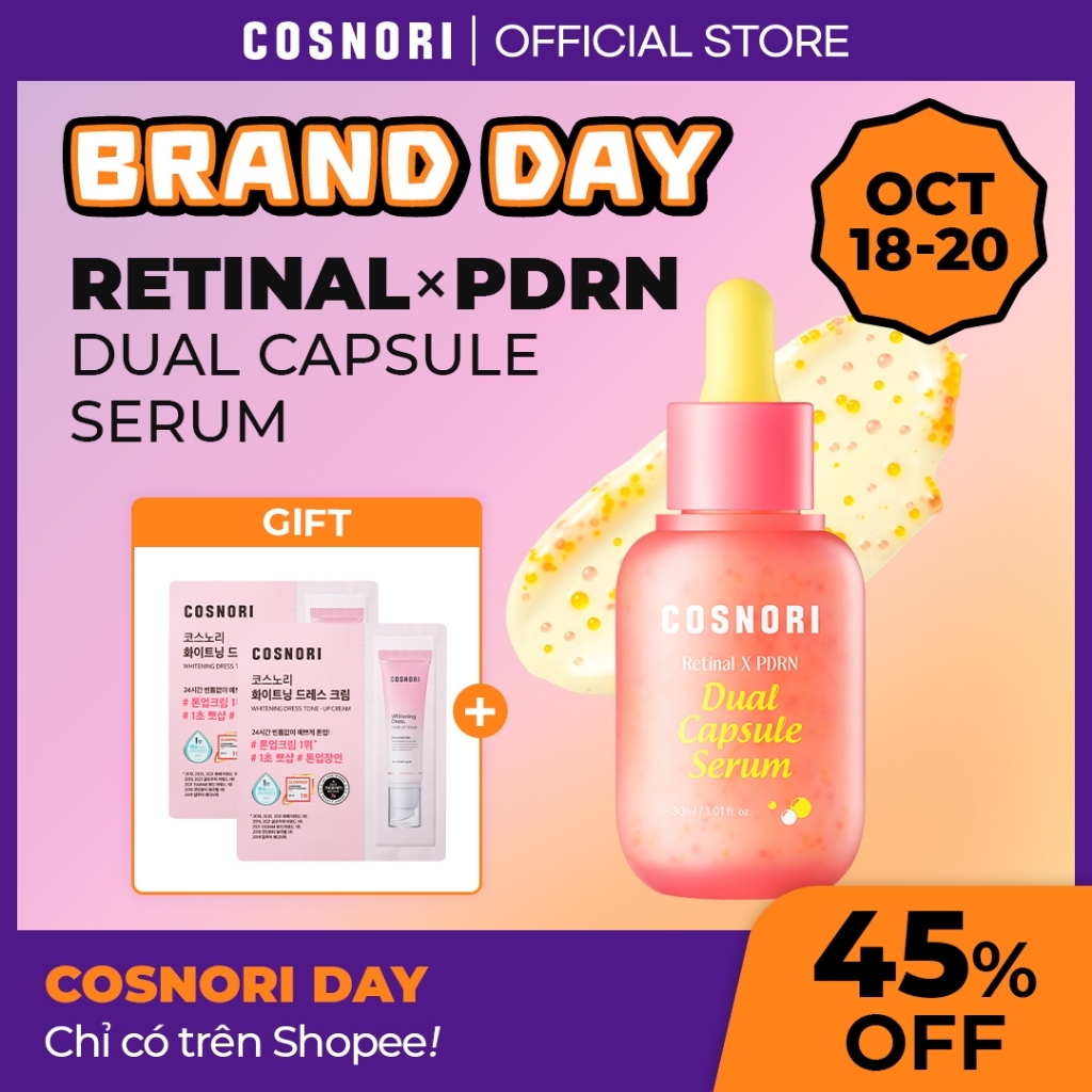 [COSNORI] serum viên nang kép COSNORI Retinal X PDRN