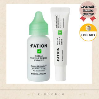 [FATION] Bộ Nosca9 Trouble Toning Ampoule 30ml (+ Trouble Serum 15ml)