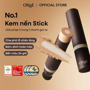 Kem Nền Thỏi Natural Cover Foundation 13g SPF50+ PA++++ 3 Trong 1 Che Phủ Lỗ Chân Lông Nhanh, Bám Mịn Lâu Trôi 24H, Kèm Cọ Tán Siêu Mịn