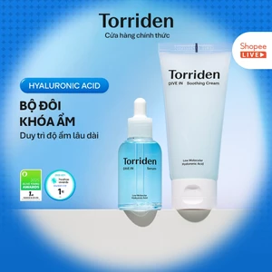 Combo DIVE IN - Serum + Kem dưỡng làm dịu da (Ống/Tube), 50ml+100ml