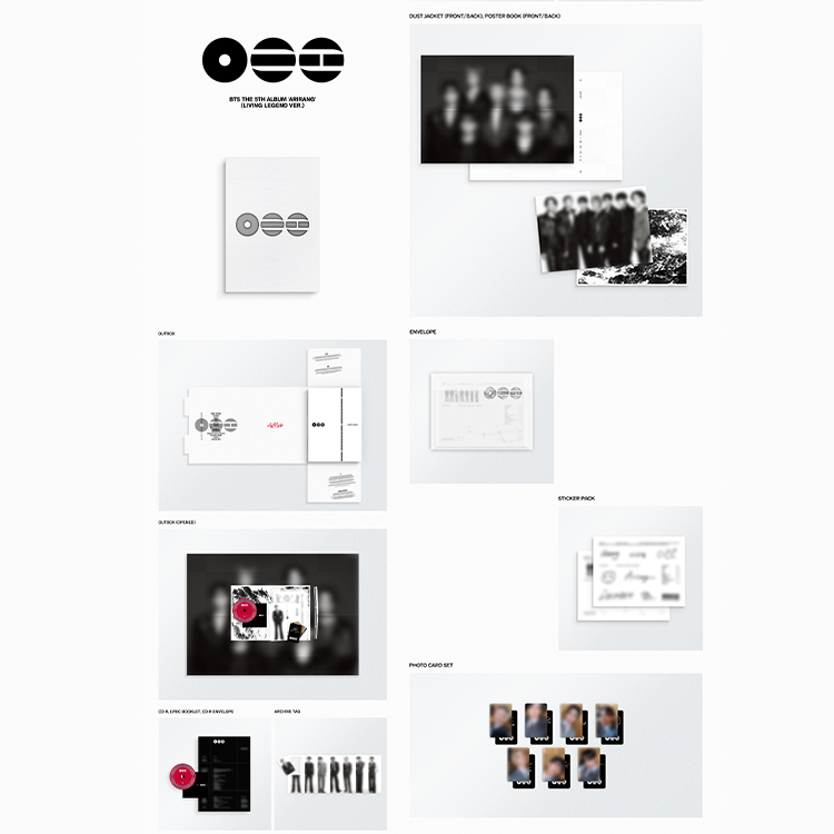 Album Hybe Labels BTS [ARIRANG] 5th Full Album (WITHMUU LUCKY DRAW POB ...