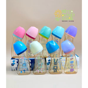 Bình Bétta cổ rộng used kèm núm