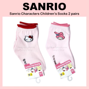 KITTY / My Melody / Cinnamoroll / Pompompurin Tất trẻ em 2 đôi (AGE 4 ~ 6 / AGE 7 ~ 9)