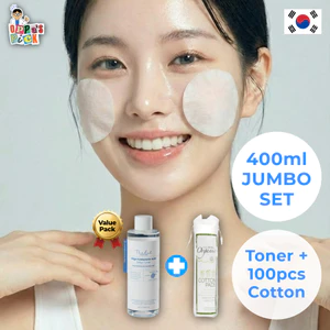Toner THE LAB 400ml + Bông tẩy trang hữu cơ Simply Gentle 100 miếng | Cấp ẩm chuyên sâu