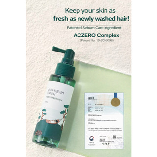 [ROUND LAB] Bộ chăm sóc da đầu Pine Calming Cica Tonic 100ml + Dầu gội 50ml