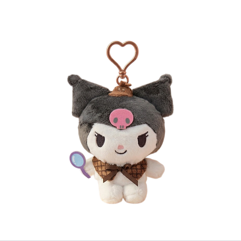 [SANRIO] Túi kỷ niệm 20 năm Kuromi quyến rũ 13cm (Cổ vũ / Thám tử / Khoa học / Không gian)