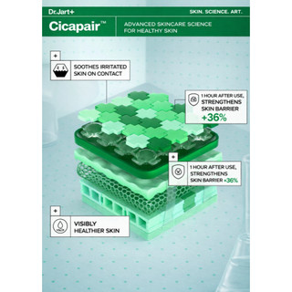 [Dr.Jart+] Cicapair Intensive Soothing Repair Cream Set (50ml+15ml) Kem rau má phục hồi làm dịu da