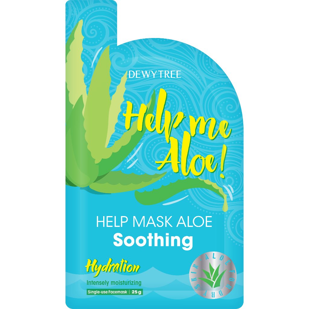 [DEWYTREE] [Quà tặng - Không bán] Mặt nạ làm dịu da lô hội Help Me (1ea)