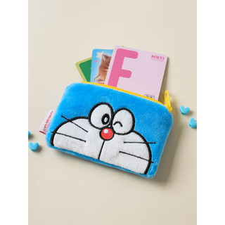 [Doremon] Ví đựng tiền xu Mini thêu – 2 lựa chọn (Doremon / Dorami)