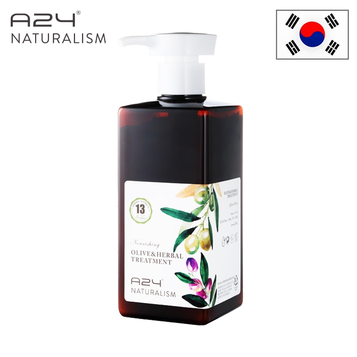 [A24 Official] Kem Ủ Tóc Thảo Dược Ô Liu Hữu Cơ | Dưỡng Da Đầu và Giúp Tóc Chắc Khỏe 500ml