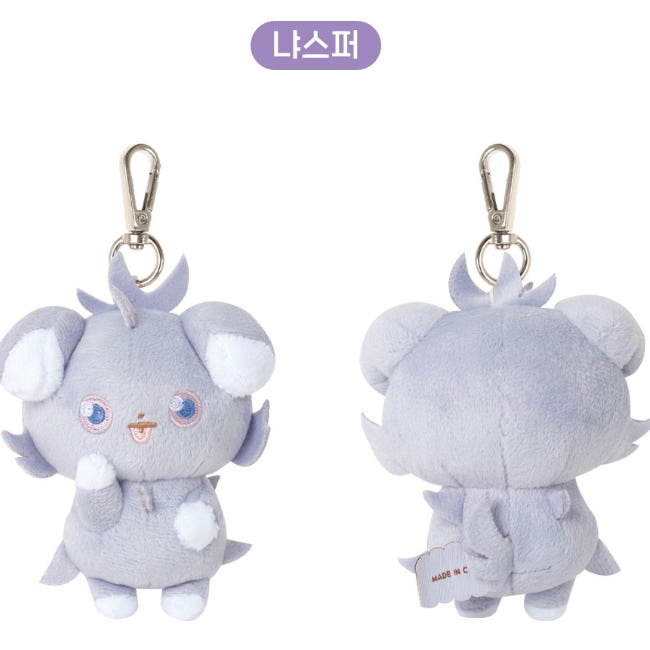 [POKEMON] Túi đựng búp bê hòa bình bỏ túi 8cm (Pikachu / Pichu / Piplup / Rowlet / Espurr)