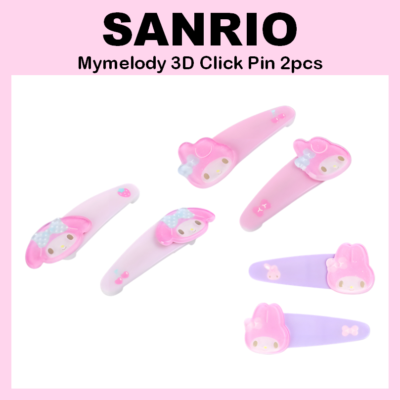 [DAISO Korea] Ghim Bấm 3D Mymelody 2 Cái / 1041697