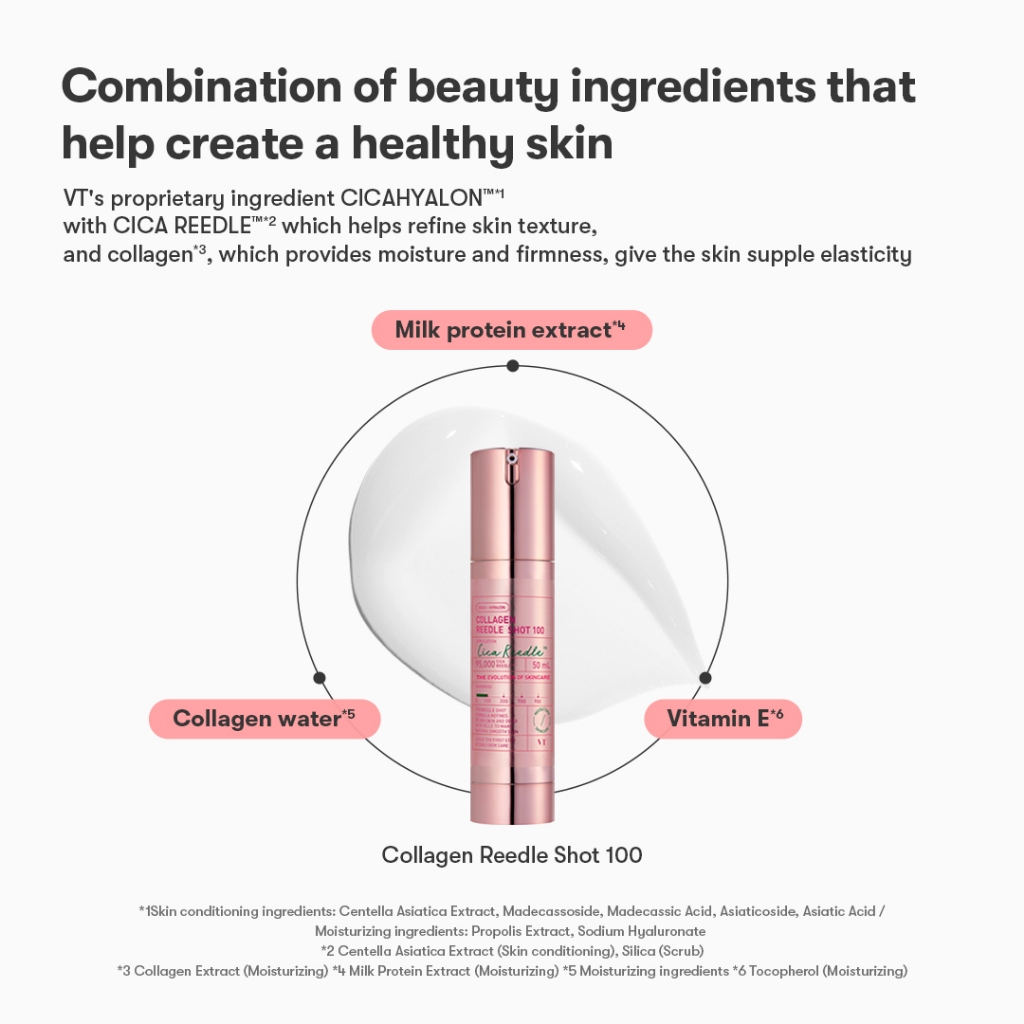 [KOL LIVE] [VT] Collagen Reedle Shot Special Set 50ml - Collagen Reedle Shot Hydrogel Mask [Official Flagship]