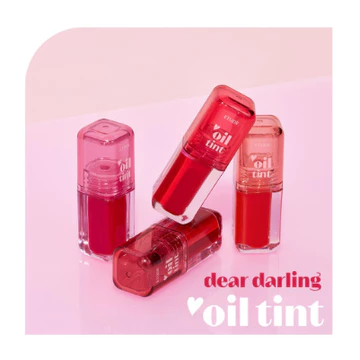 [Etude] Dear Darling Oil Tint 4.2g 6 màu (Quà tặng miễn phí)