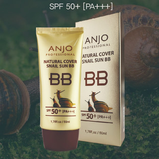 [ANJO] Snail Natural Cover Sun BB Cream 50ml
