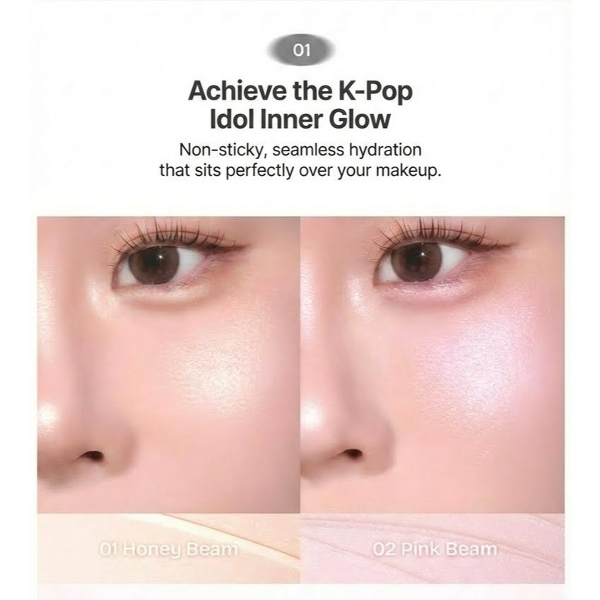 [Milk Touch] Highlight Bắt Sáng Dạng Lỏng (Tạo Khối 3D) | Da Căng Bóng, Sống Mũi Cao (Lâu Trôi)