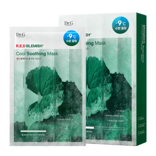 Dr.G Mặt nạ làm dịu da R.E.D Blemish Cool 5ea, 10ea