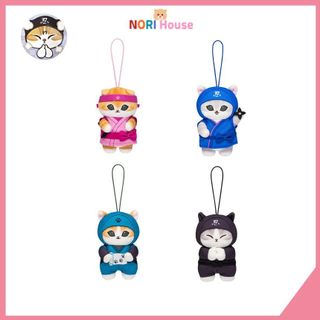 Mofusand Ninja Cat Sang Trọng Móc Khóa Dễ Thương Sang Trọng Túi Charm 10cm