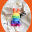 Túi đựng búp bê 8cm chính thức Miffy Hàn Quốc quyến rũ (Rainbow / Pink Check / Cream Check / Denim / Bánh mì nướng / Mocha Check / Vàng / Bạc / Đậu đỏ)
