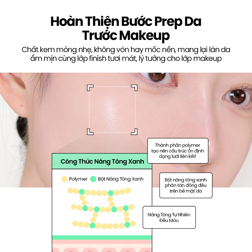 [DEWYTREE] Kem Chống Nắng Nâng Tông Xanh Lá Urban Shade Green Tone-Up Sun SPF50+ PA++++