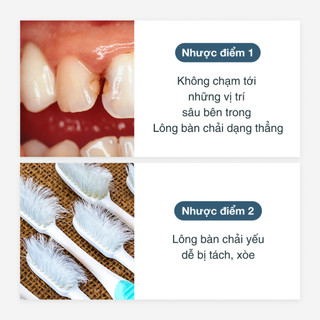 set 10 Bàn chải đánh răng cong Dentinel Graphene