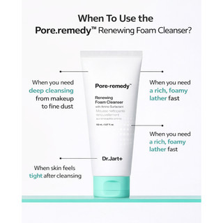 [Dr.Jart+] Sữa rửa mặt tạo bọt làm sạch lỗ chân lông 150ml