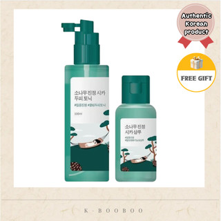 [ROUND LAB] Bộ chăm sóc da đầu Pine Calming Cica Tonic 100ml + Dầu gội 50ml