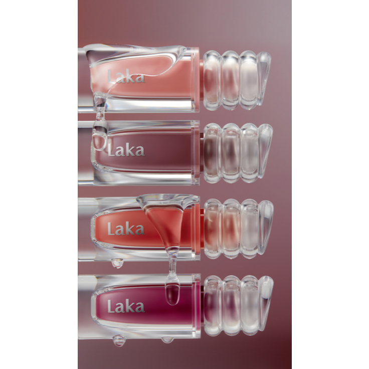 [Laka] Maxi Glare Tint - 20 sắc thái tỏa sáng thủy tinh màu vàng & Tint thuần chay lâu trôi