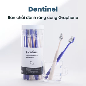 set 10 Bàn chải đánh răng cong Dentinel Graphene