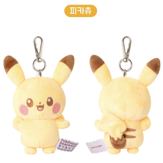 [POKEMON] Túi đựng búp bê hòa bình bỏ túi 8cm (Pikachu / Pichu / Piplup / Rowlet / Espurr)