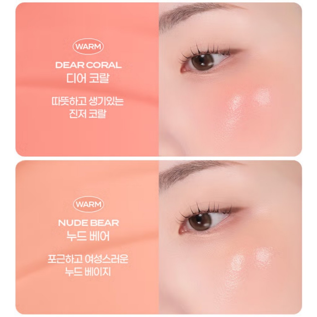 [IPKN] Má Hồng Personal Tone (Cushion 5g / Phấn Nước hoa 6g) | Bóng mượt & Lì 8 Màu