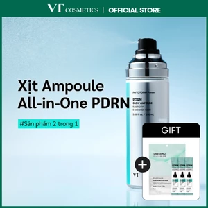PDRN Glow Ampoule Mist 2 Trong 1 – Xịt Khoáng + Serum Căng Bóng Da Vegan PHYTO PDRN 10% Chỉ Cần 1 Sản Phẩm