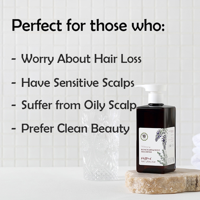 [A24 Official] Dầu Gội Hương Thảo Hữu Cơ Rosemary Shampoo | Cân Bằng pH và Giúp Tóc Chắc Khỏe 500ml
