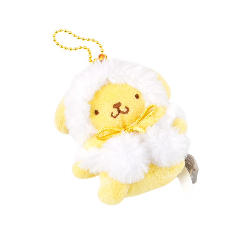 [SANRIO] Màu sắc mùa đông Túi quyến rũ 8cm (Kitty / Mymelody / Cinnamoroll / Pompompurin / Pochacco /